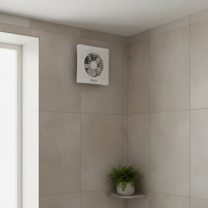 Vent-Axia Lo-Carbon Silhouette 100mm (4") Bathroom Extractor Fan with Timer - 441625, Image  of 3
