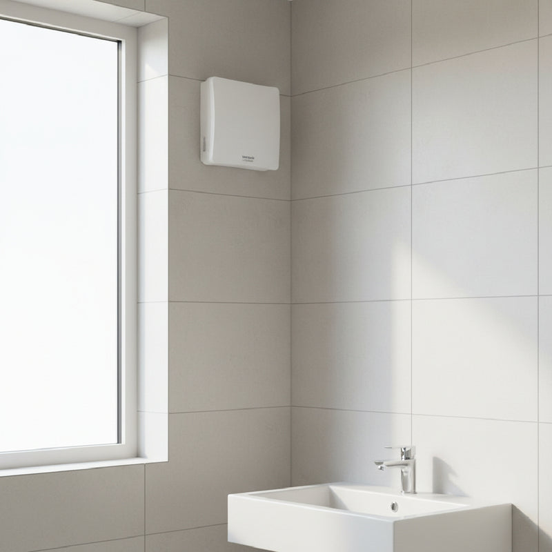 Vent-Axia 100mm (4") Lo-Carbon Centra SELV Extractor Fan with Humidistat, Timer & Pullcord - 443177, Image  of 4