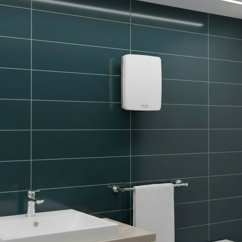 Vent-Axia Lo-Carbon Tempra P 100mm (4") Heat Recovery Extractor Fan with Pullcord - 443312, Image  of 3