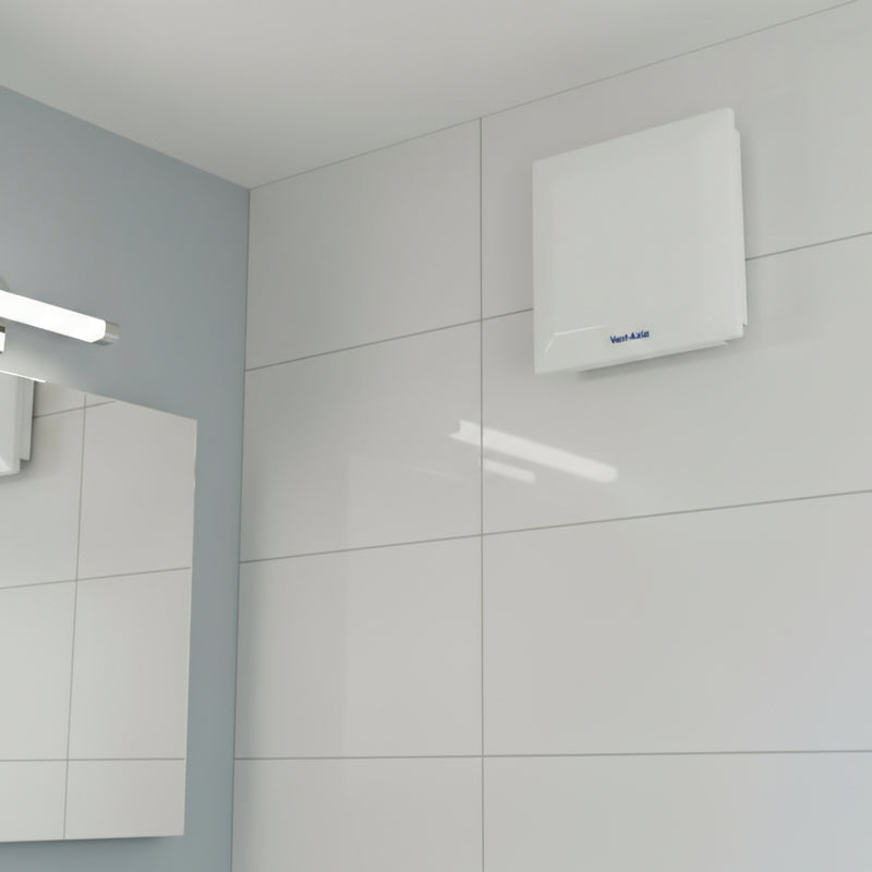 Vent-Axia Silent VASF100T 100m (4") Axial Bathroom & Toilet Extractor Fan With Timer - 446659, Image  of 3
