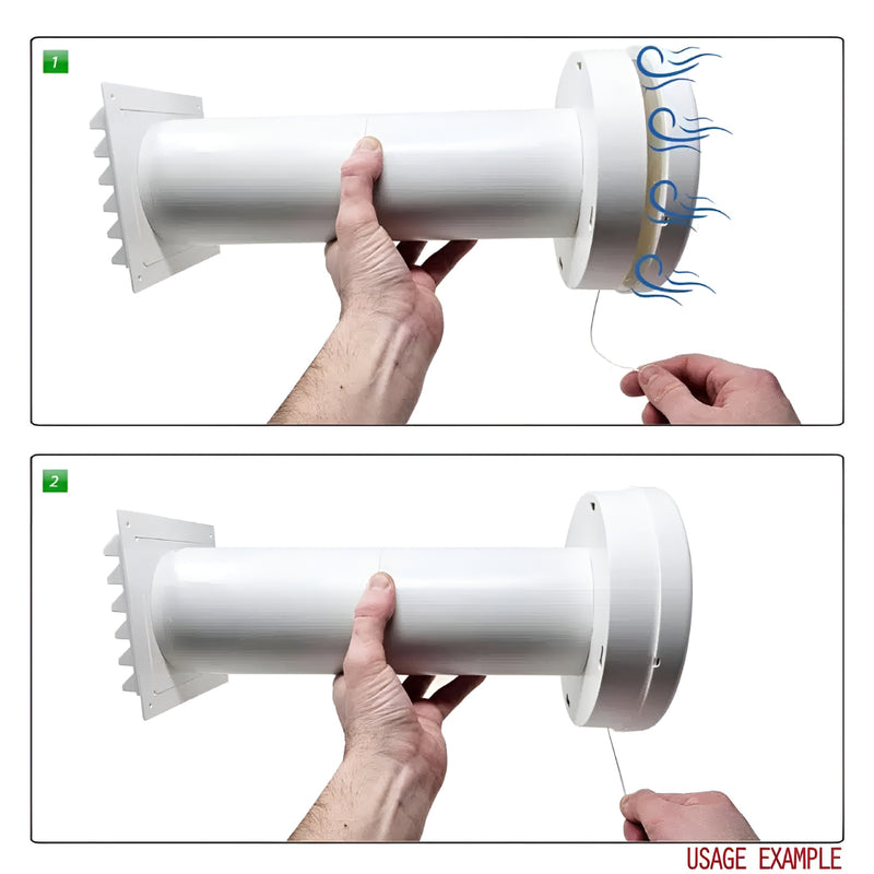 Vent-Axia Freshvent 100mm (4") Passive Ventilator with Pull Cord - 453200, Image  of 6