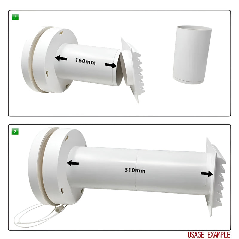 Vent-Axia Freshvent 100mm (4") Passive Ventilator with Pull Cord - 453200, Image  of 6