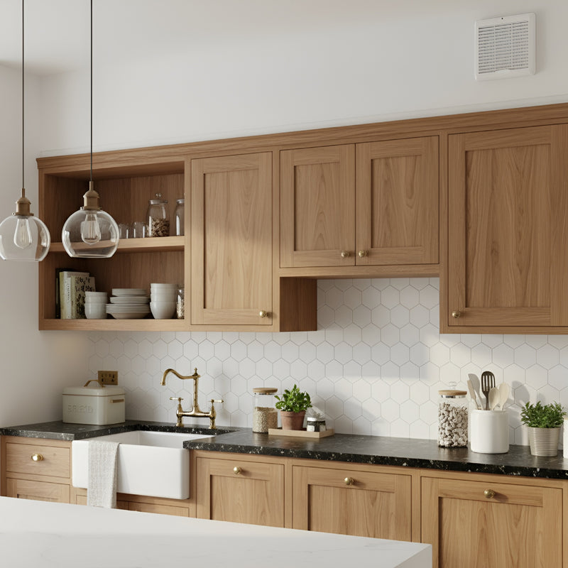 Vent-Axia VA140/150VS Axial Kitchen Extractor Fan with Integral Variable Speed Controller - 458915, Image  of 3