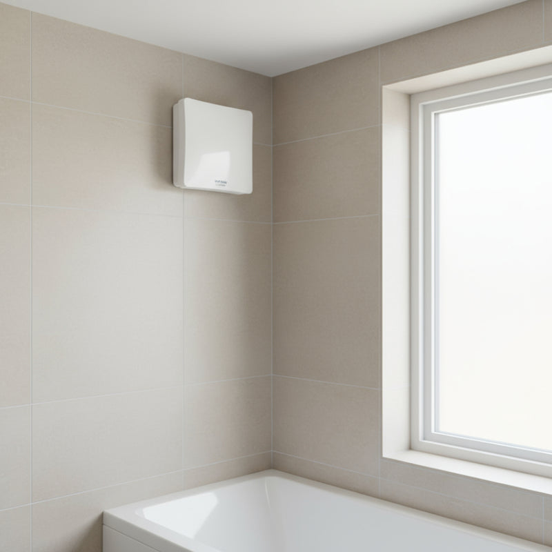 Vent-Axia Lo-Carbon Centra 100mm (4") dMEV Extractor Fan with Timer - 473825, Image  of 3