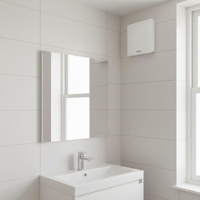 Vent-Axia Lo-Carbon Silent VASF100HTV 100mm (4") Axial Extractor Fan with Humidity Timer, Variable Speed - 479087, Image  of 4