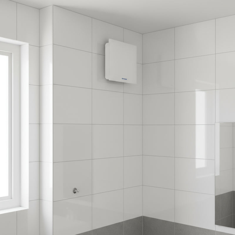 Vent-Axia Lo-Carbon Silent VASF100TV 100mm (4") Axial Extractor Fan with Timer, Variable Speed - 479086, Image  of 4