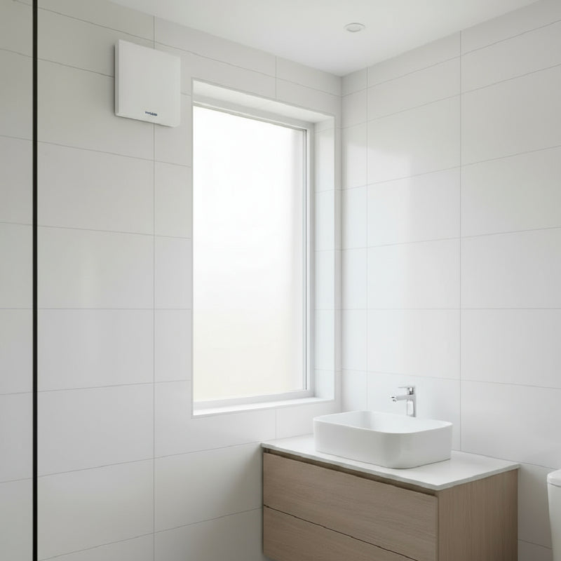 Vent-Axia Lo-Carbon Silent VASF100TC 100mm (4") Axial Extractor Fan with Timer, Variable Speed - 479088, Image  of 4