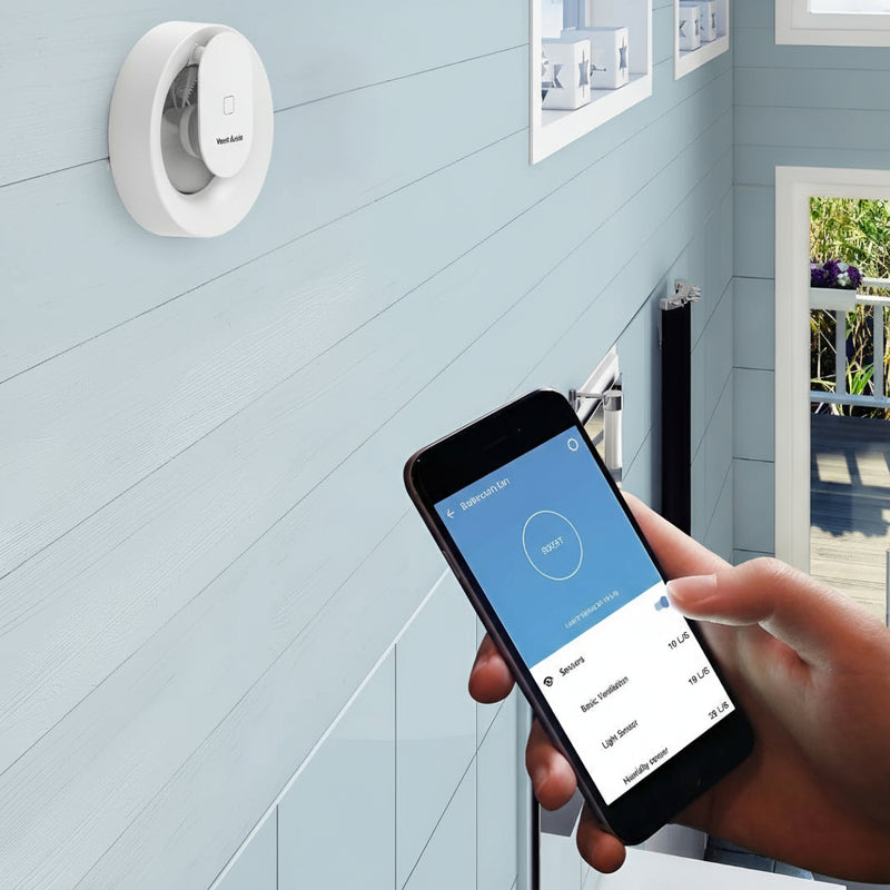 Vent-Axia Svara 100mm (4") Lo-Carbon Axial Kitchen & Bathroom Smart Extractor Fan - 409802, Image  of 10