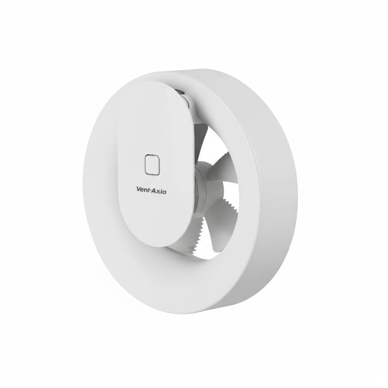 Vent-Axia Svara 100mm (4") Lo-Carbon Axial Kitchen & Bathroom Smart Extractor Fan - 409802, Image  of 10
