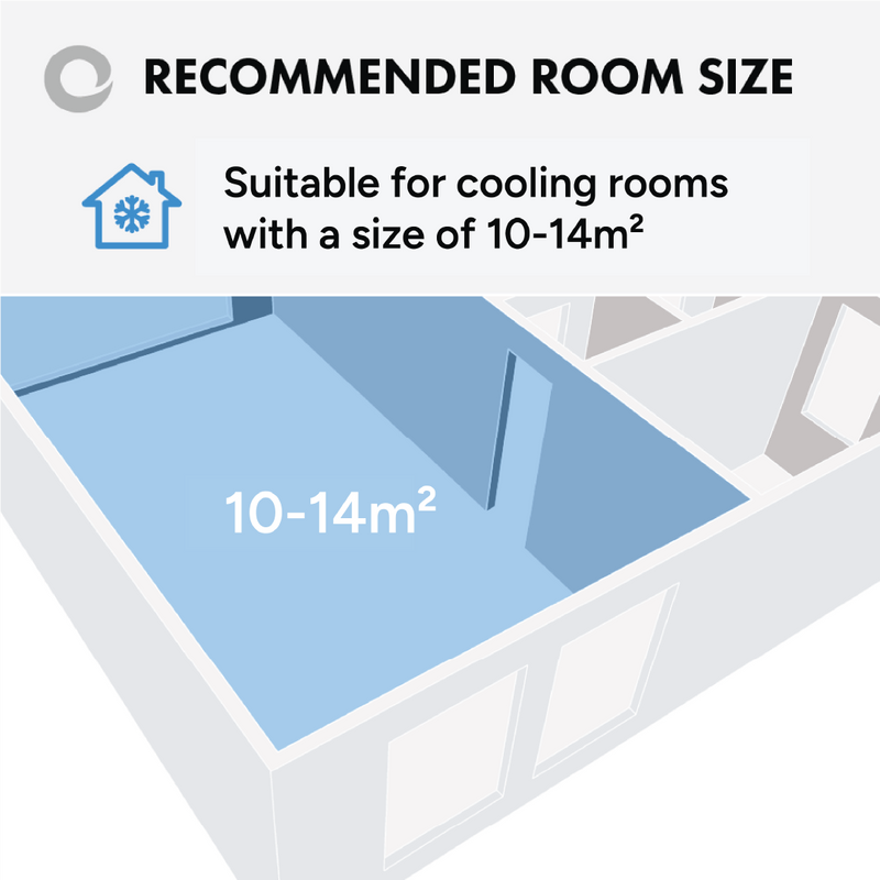 Devola Compact Portable Air Conditioner with Wi-Fi and 2x Window kits - 7000 BTU - Cooling - White - DVAC7K, Image  of 15