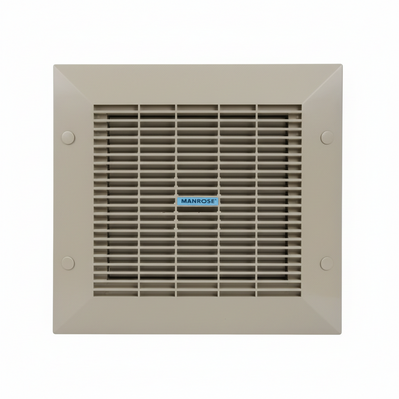 Manrose 150mm (6") Auto Wall Extractor Fan With Internal Shutters - COMT150A, Image  of 3