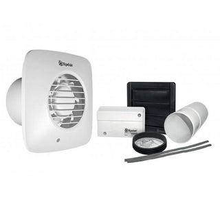 Xpelair 93032AW Low Volt 12v Simply Silent Timer Square LV100TS