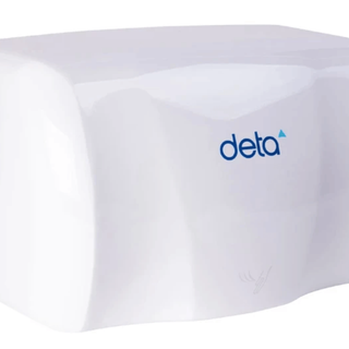 Deta 1.0kW Automatic Compact HEPA Hand Dryer White - 1011WH