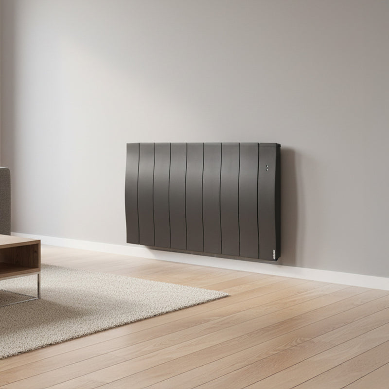 Atlantic Galapagos 750W Horizontal Electric Thermofluid Radiator - Grey Star - AH501845, Image  of 3