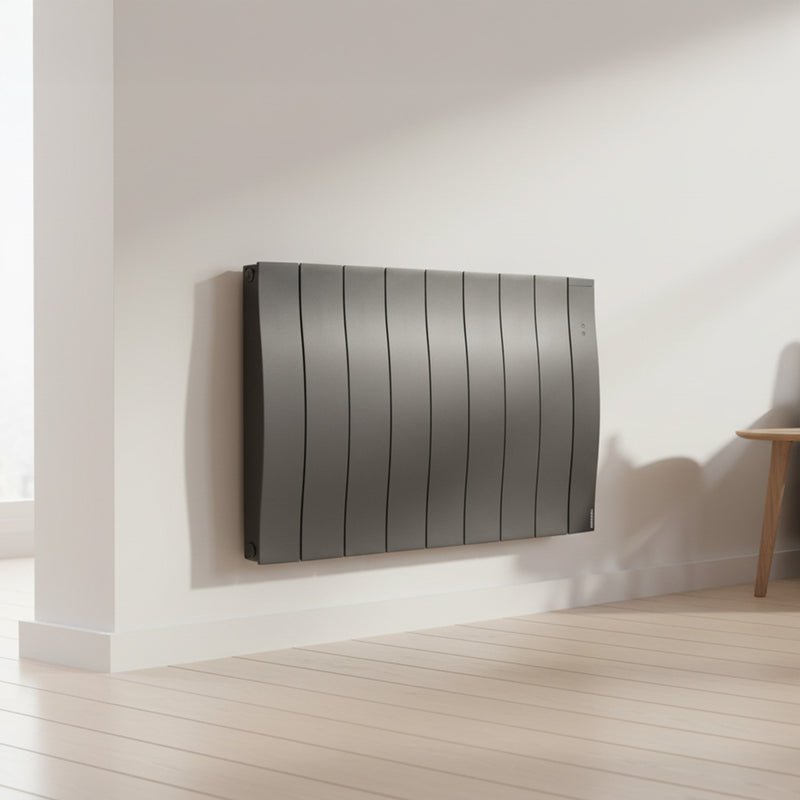 Atlantic Galapagos 1250W Horizontal Electric Thermofluid Radiator - Grey Star - AH501847, Image  of 3
