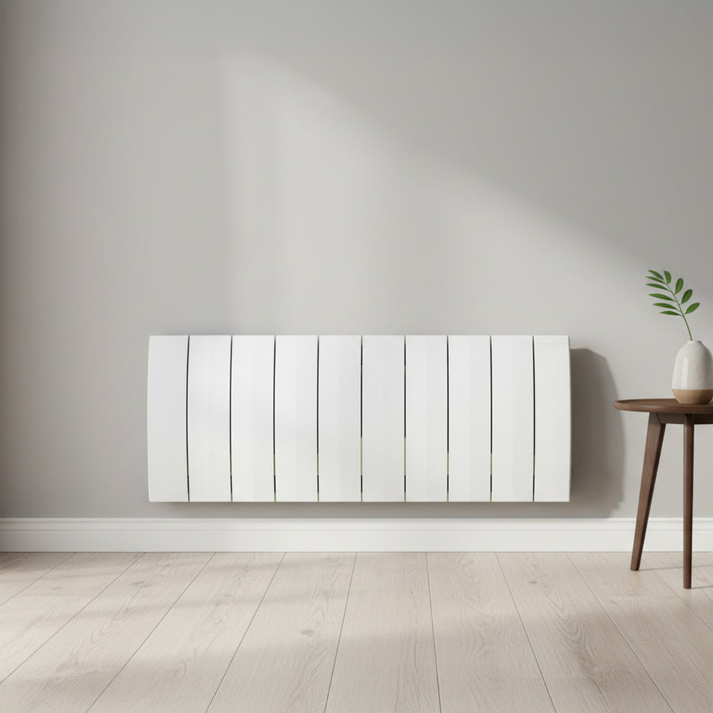 Atlantic Galapagos 700W Low Height Electric Thermofluid Radiator - Whi