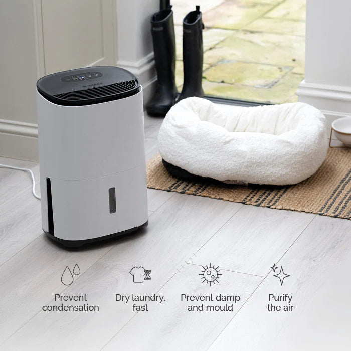 MeacoDry 6L Arete One Dehumidifier ,Black - AreteOne6L, Image  of 10