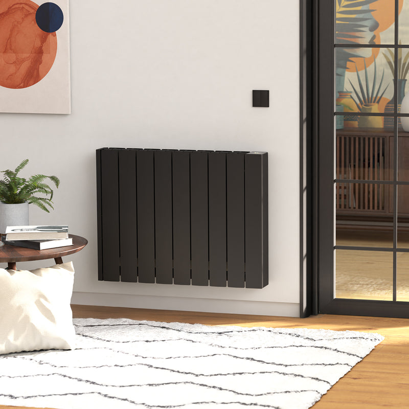 Rointe Belize 1200W Inverter Smart Adaptive Low-consumption Radiator with Wi-fi & AI Black - BRIB1200RAD3, Image  of 5
