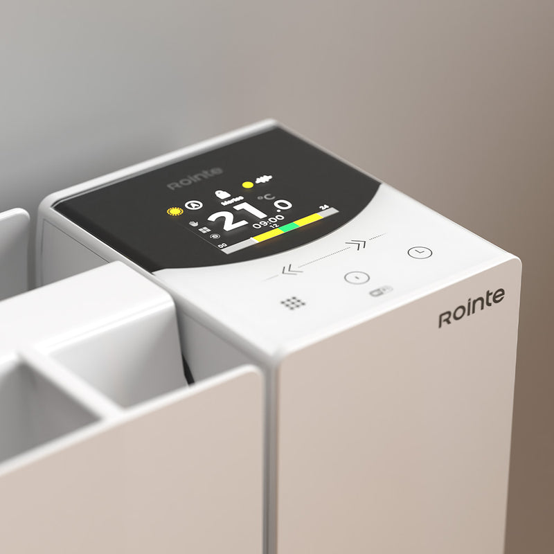 Rointe Belize 1000W Inverter Smart Adaptive Low-consumption Radiator with Wi-fi & AI White - BRIW1000RADC4, Image  of 5