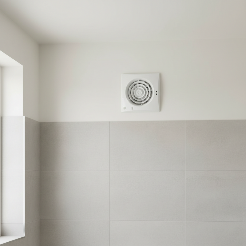 Blauberg 150mm (6") Calm Bathroom Extractor Fan, Standard - CALM150, Image  of 4