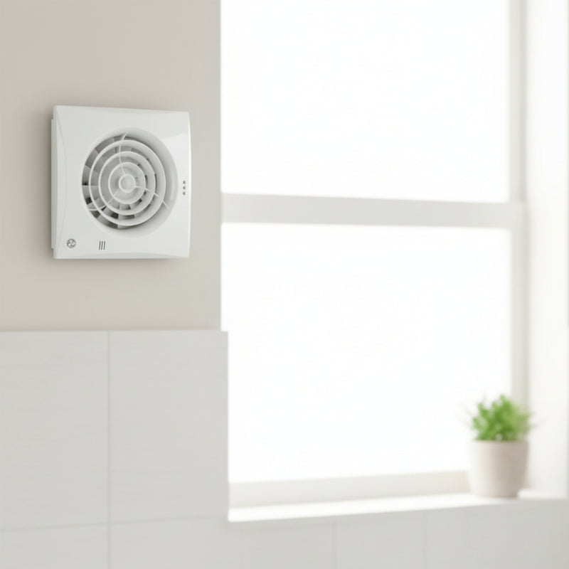 Blauberg 100mm (4") Calm Bathroom Extractor Fan with Timer - CALM100T, Image  of 3
