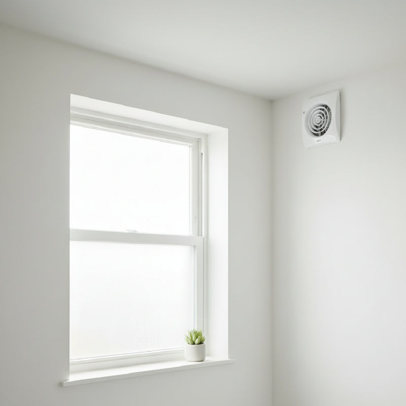 Blauberg 150mm (6") Calm Bathroom Extractor Fan with Humidity Sensor - CALM150H, Image  of 3