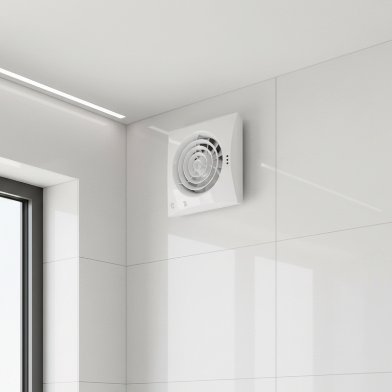 Blauberg 125mm (5") Calm Bathroom Extractor Fan with Timer - CALM125T, Image  of 3