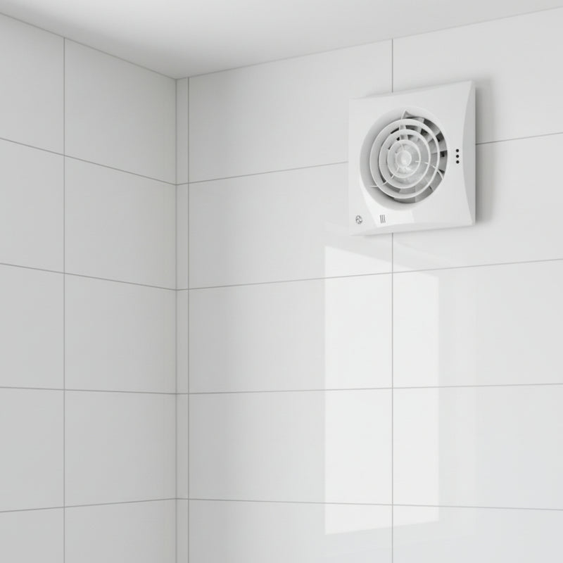 Blauberg 150mm (6") Calm Bathroom Extractor Fan With Timer - CALM150T, Image  of 3