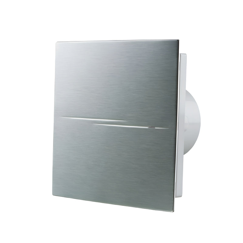 Blauberg 100mm (4") Calm Design Hi-Tech Extractor Fan with Pull Cord - CALMDESIGNHI-TECHCHROME100S, Image  of 3