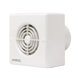 Manrose 100mm (4") Centrifugal Extractor Fan with Timer - CF100T