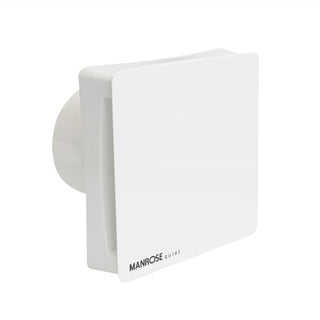 Manrose 100mm (4") Quiet Bathroom Extractor Fan With Timer - CQF100T