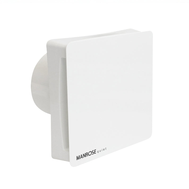 Manrose 100mm (4") Quiet Bathroom Extractor Fan, Standard - CQF100S, Image  of 3