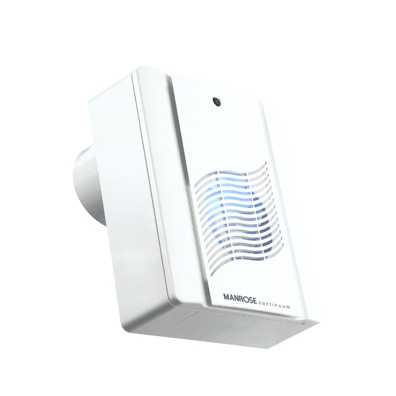 Manrose 100mm (4") Centrifugal Low Voltage Extractor Fan, Humidity & Timer - CRCHTPLV, Image  of 4