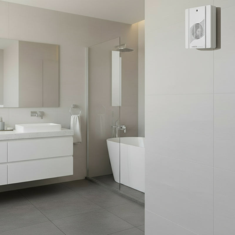 Manrose 100mm (4") Centrifugal Low Voltage Extractor Fan, Humidity & Timer - CRCHTPLV, Image  of 4