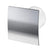 Manrose 100mm (4") Bathroom Extractor Fan with Integral Timer & Aluminium Front Cover - DECO100TC