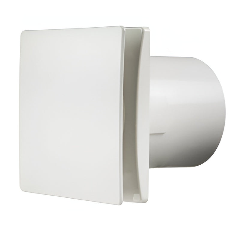 Manrose 100mm (4") Bathroom Extractor Fan with Integral Timer - DECO100TW, Image  of 2