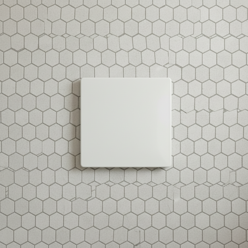 Manrose 150mm (6") Slimline Bathroom Extractor Fan, Standard White - DECO150SW, Image  of 5