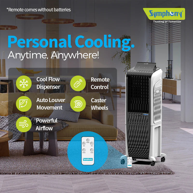 Symphony Diet 3D 30i Evaporative Air Cooler - DIET3D30i, Image  of 12