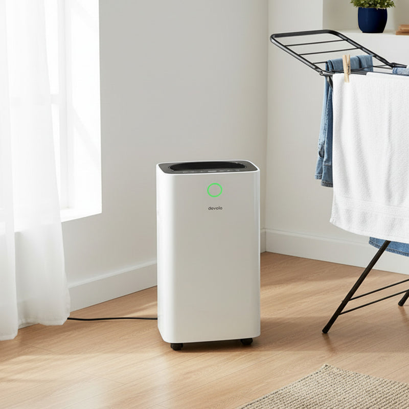 Devola 12L Compressor Dehumidifier with Wi-Fi, White - DV12LWF, Image  of 14