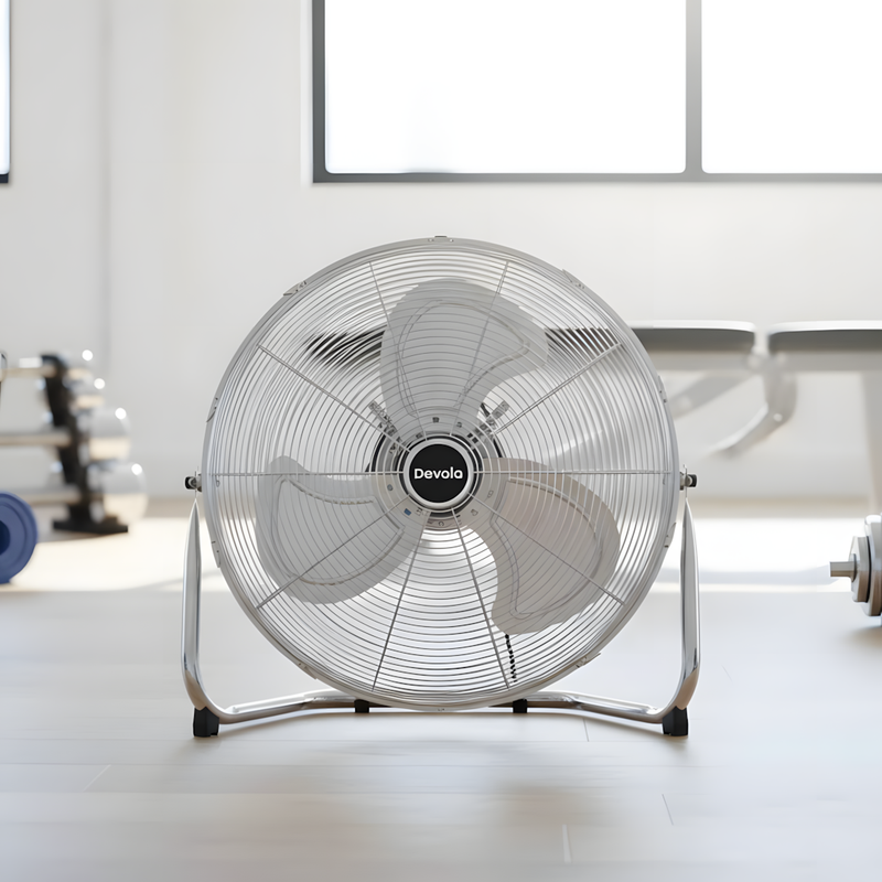 Devola High Power 80W 3 Speed 20-inch DC Floor Fan - Chrome - DV20FFC, Image  of 3