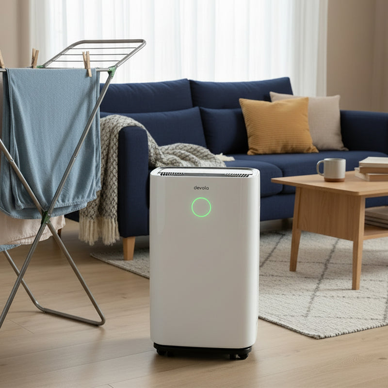 Devola 25L Compressor Dehumidifier & Air Purifier with HEPA Filter, White - DV25L, Image  of 17