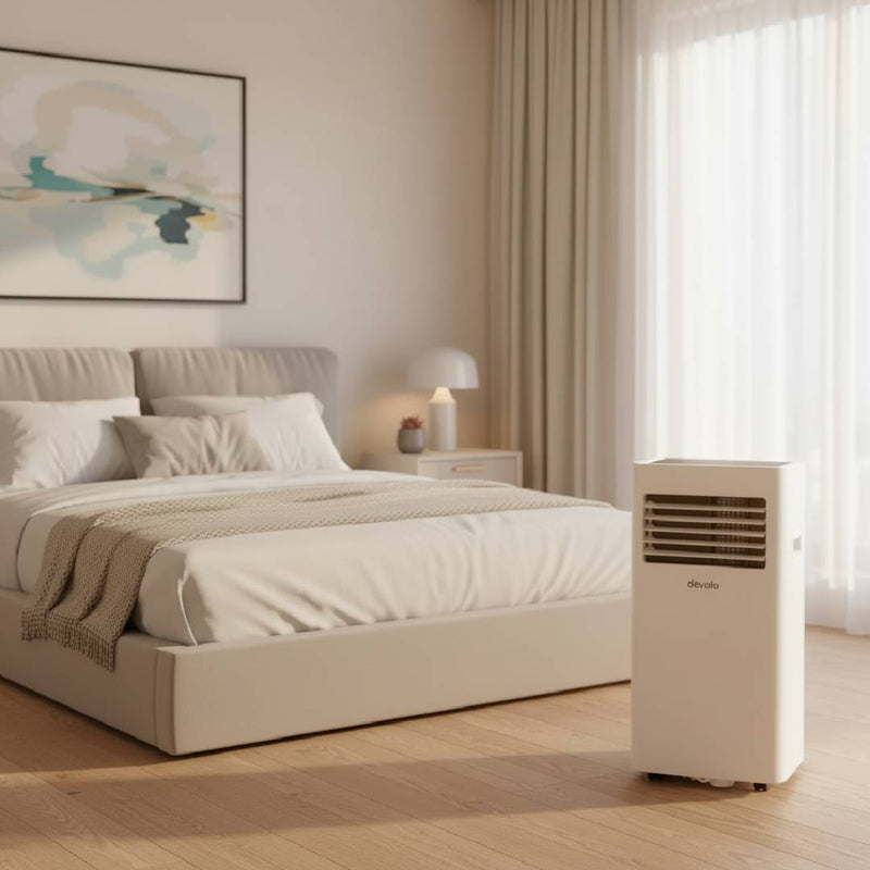 Devola Portable Air Conditioner with Wifi and Window Kit - 10000 BTU - Cooling Only- White - DVAC10CW, Image  of 13
