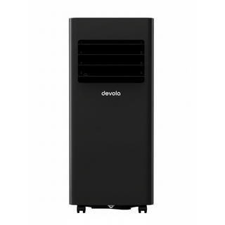 Devola Portable Air Conditioner with Wi-Fi and 2x Window kits - 9000 BTU - Cooling - Black - DVAC9KB