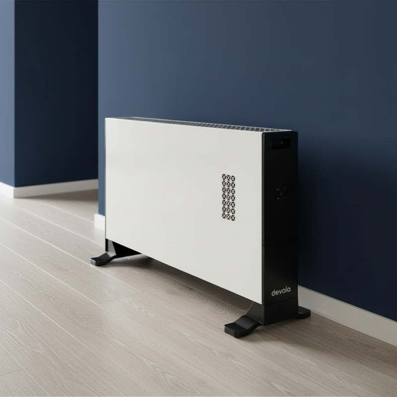 Devola 2000W Convector Heater, White - DVCH2WH, Image  of 8