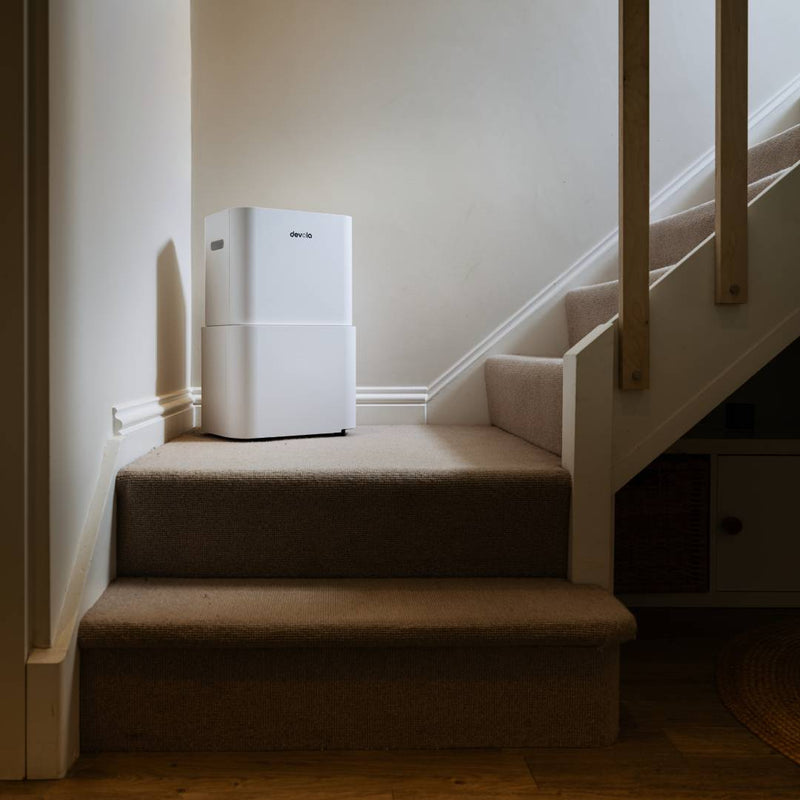 Devola 20L Platinum Hybrid Dehumidifier and Air Purifier White, with HEPA filter - DVHA20L, Image  of 14