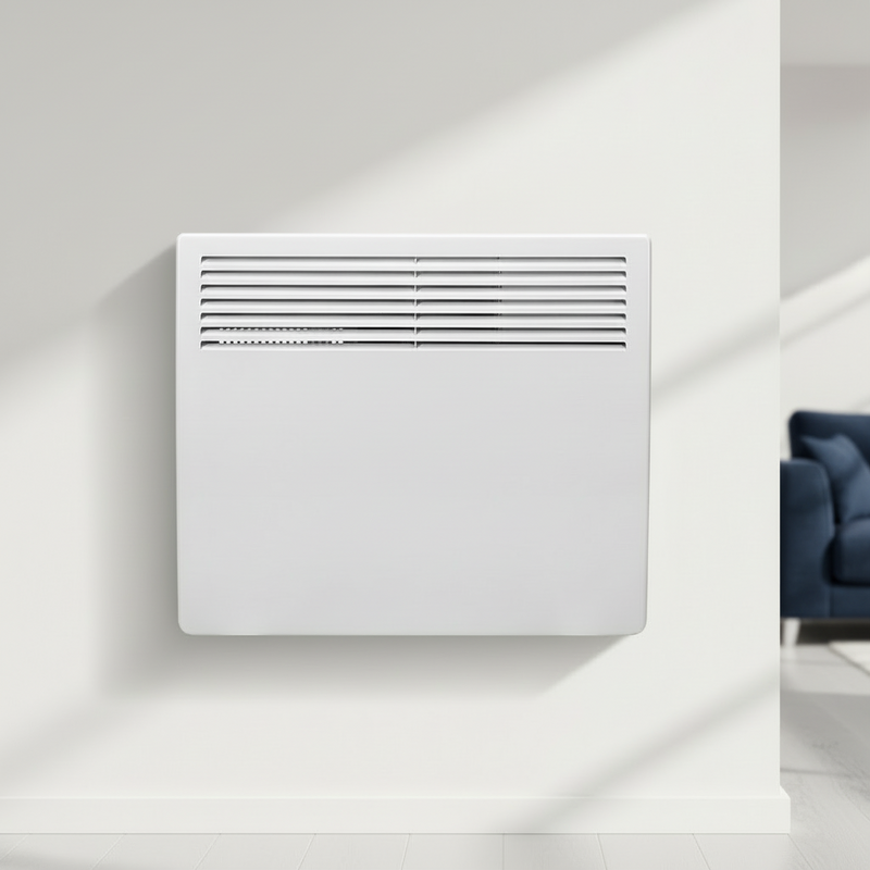 Devola-M 1000W Panel Heater with 7 Day Timer IP24 - White with Tuya WIFI - DVM10WF, Image  of 8