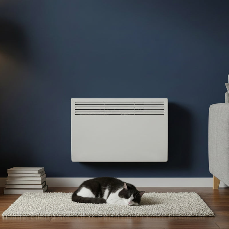 Devola Eco 1.5kw Panel Heater With 24hr/7 Day Timer - DVM1500W (Graded Unit), Image  of 2