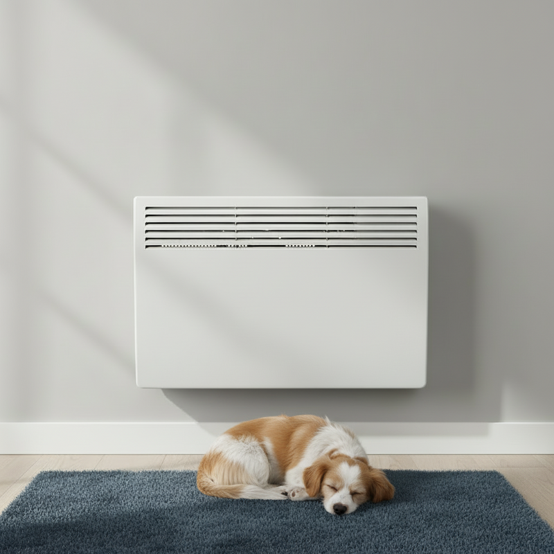 Devola-M 1500W Panel Heater with 7 Day Timer IP24 - White with Tuya WIFI - DVM15WF, Image  of 7