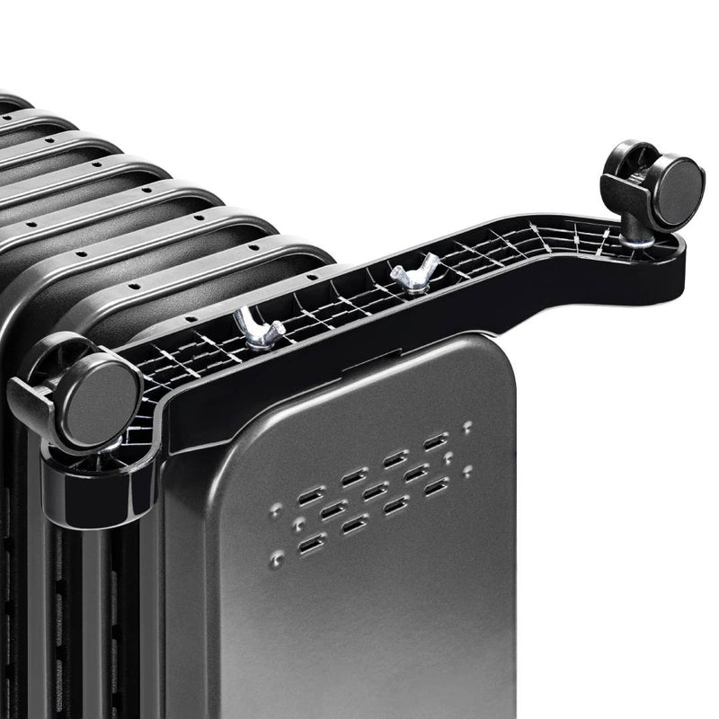 Devola 2500W Oil Filled Radiator 11 Fin, Anthracite - DVOFR2500B, Image  of 7