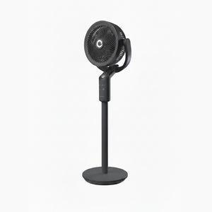 Devola Platinum Low Noise 8 Inch Pedestal Air Circulator, Grey - DVPF8DCB